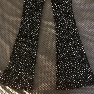 Topshop flared stretchy pants